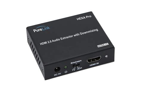 HDMI 2.0 Audio Extractor with Downmixing - PureLink AV