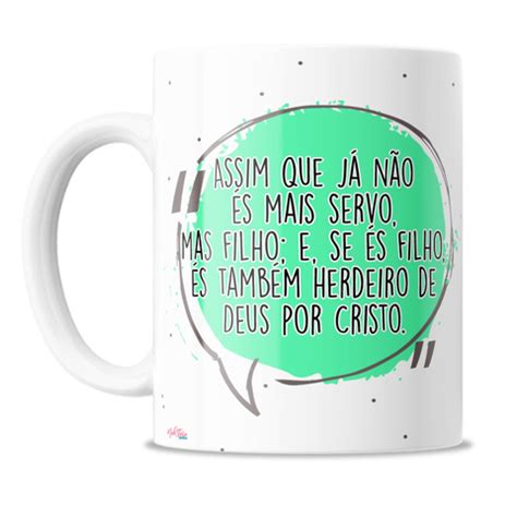 Caneca Frase Bíblica Exclusiva Mateus 6 33