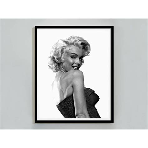 Black And White Marilyn Monroe Posters