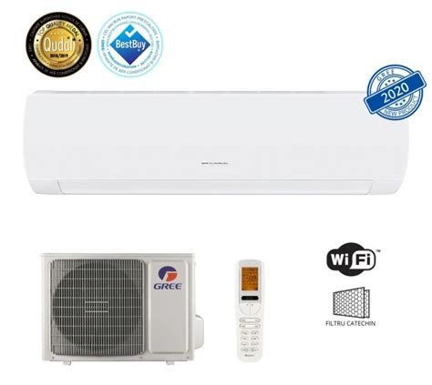 Aparat De Aer Conditionat Gree Muse 9000 Btu GWH09AFA K6DNA1A Wi Fi