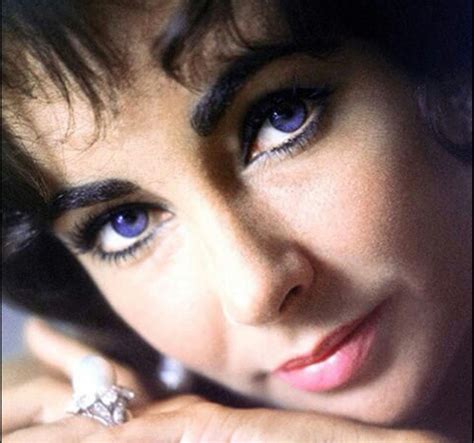 Liz Taylors Famed Violet Eyes Via Bestactressforever On Instagram