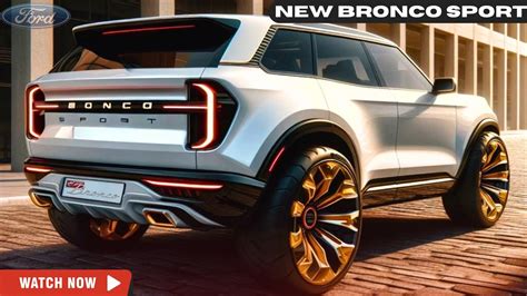 New Model Ford Bronco Sport Reveal First Look Youtube