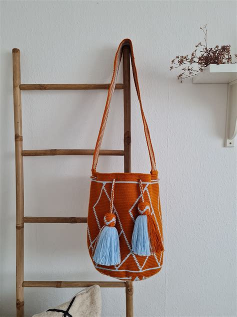 Handgemachte Wayuu Mochila Umh Ngetasche Kolumbianische Geh Kelte