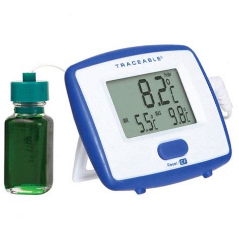 Traceable Traceable Precision Sentry Thermometer 1 Glycol Filled 15 Ml Glass Bottle Probe