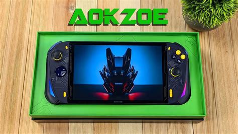 AOKZOE A1 Hands On Review This New Hand Held Has A Huge 8 Screen And