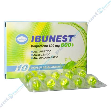 Ibunest Ibuprofeno Mg Caja De C Psulas Blandas Punto Farma