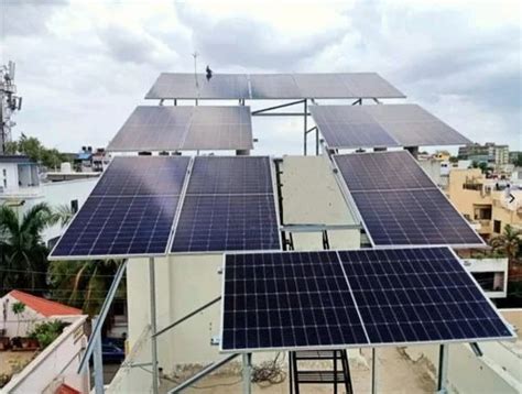 Mounting Structure Grid Tie Residential 302 Kw Solar Rooftop System At Rs 120000kw In Ahmedabad