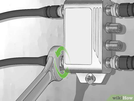 how to install coax cable for internet