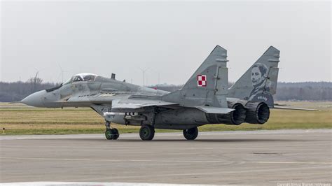 Polish Air Force Siły Powietrzne Mikoyan Gurevich MiG 29A Fulcrum