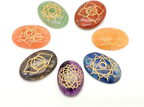 Buy DHYANARSH Seven Chakra Healing Crystals Metaphysical Reiki Crystal