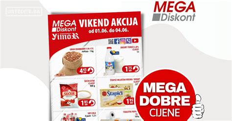 Mega Diskont Vikend Akcija Ustedite Ba