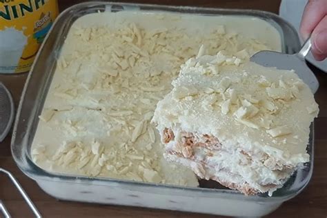 Delicioso Pavê Simples de Ninho Uma Sobremesa Irresistível Pik Comilona