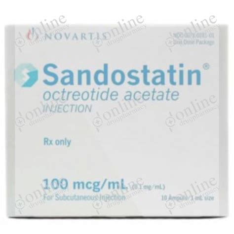 Sandostatin 100 Mcg/ml Injection | Octreotide Acetate | Dosage | Precaution