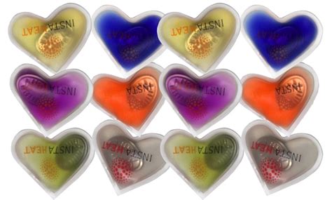 Adorable Heart Shaped Reusable Hand Warmers 6 Or 12 Pack Groupon