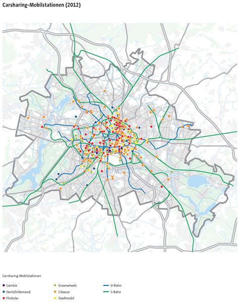 Stra Enverkehrsnetz Berlin Verkehr