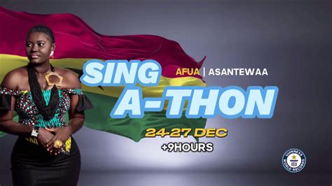 Day 3 Sing A Thon Guinness World Record Attempt By Afua Asantewaa O Aduonum Youtube