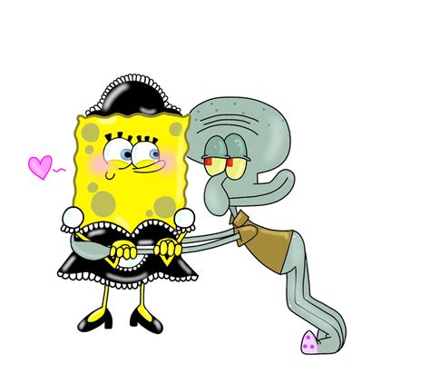 Squidbob Sexy Maid Xp By Camplazlofangirl On Deviantart