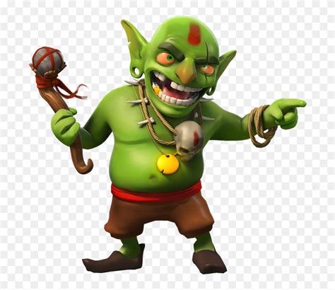 Coc Goblin Png Clipart (#5534356) - PinClipart