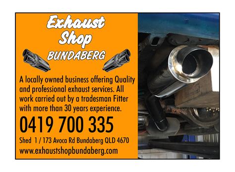 Exhaust Shop Bundaberg - Australian Business Directory