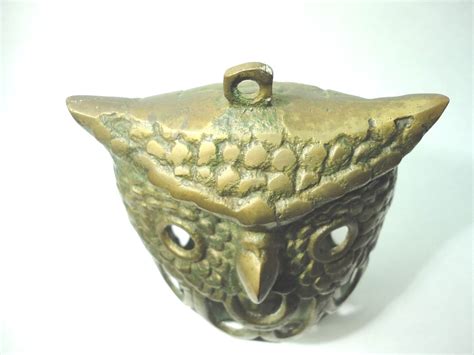 Brass Owl Votive Candle Holder Lantern Vintage Home For Garden Home