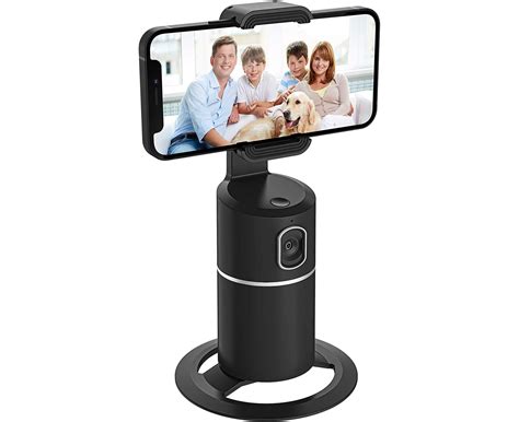 Auto Tracking Phone Holder Rotation Face Body Track Mount Tracking