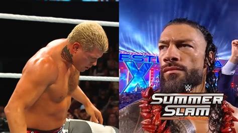 Wwe News And Rumor Roundup Cody Rhodes Injured Huge Summerslam Match