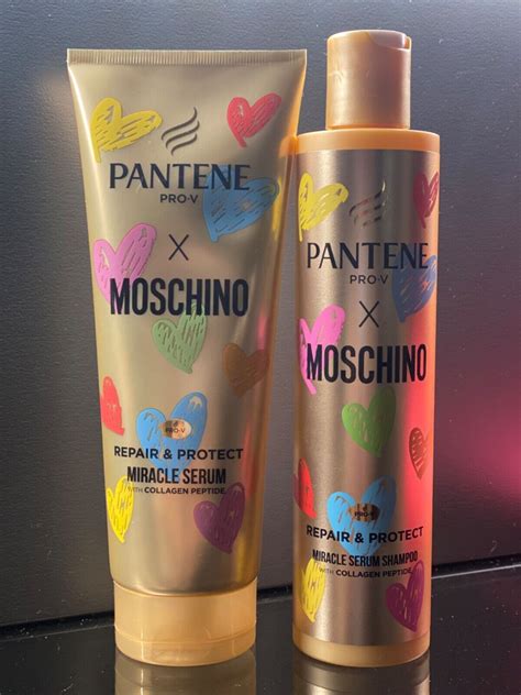 Pantene Pro V X Moschino Limited Edition Shampoo And Serum Set Brand