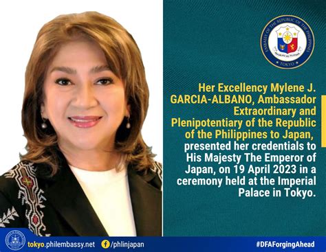 Announcement Of The Presentation Of Credentials Of Ambassador Mylene J