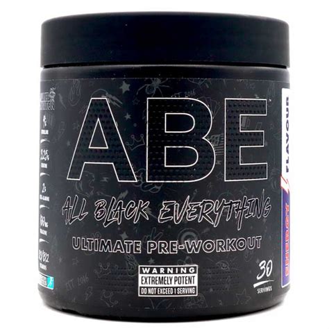 ABE All Black Everything 375g Applied Nutrition MegaProteinStore Gr