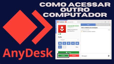 Como Acessar Outro Computador Via Anydesk Youtube