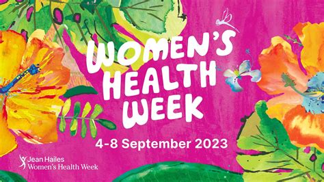 Jean Hailes Womens Health Week 2023