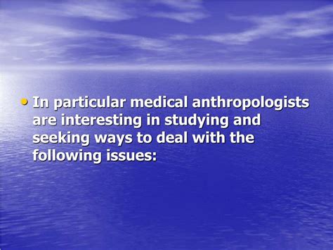 Ppt Exploring Human Health And Illness Medical Anthropology Insights