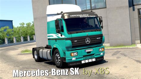 Mercedes Benz SK Truck V1 3 1 By XBS 1 45 ETS2 Mods Euro Truck