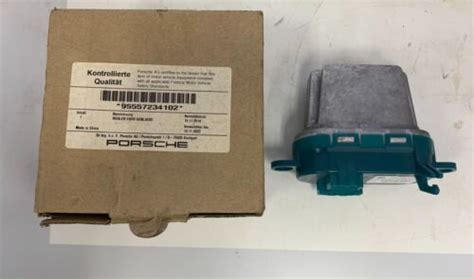 NOS NIB Genuine Porsche Blower Motor Regulator For AC Heater