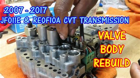 ⭐ Cvt Valve Body Rebuild 2007 2017 Jf011e Re0f10a Jeep Nissan