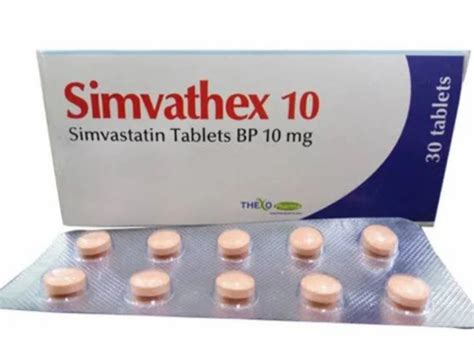 Simvastatin 10 Mg Tablet At Rs 172stripe Anti Diabetic Medicine In