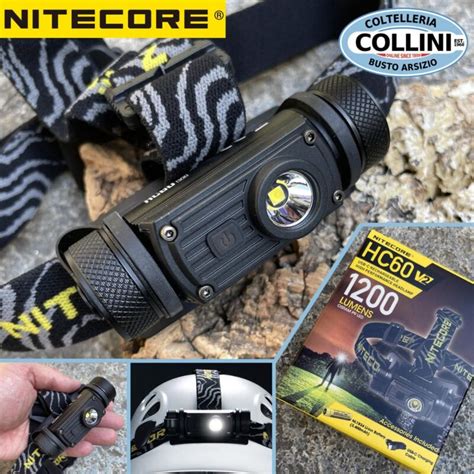 Nitecore Hc V Frontale Ricaricabile Usb Lumens E