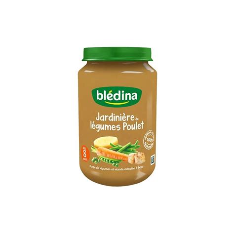 Blédina Pot Jardinière De Légumes Poulet Des 8 Mois 200g