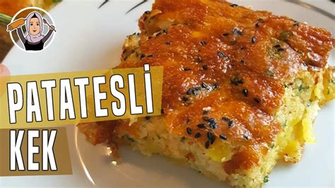 Patatesli Kek Tarifi Börek tadında Hatice Mazı ile Yemek Tarifleri