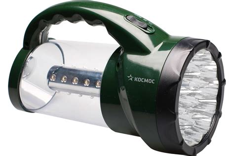 Аккумуляторный фонарь-светильник КОСМОС 2008L-LED, 24LED+19LED, 4V2AH ...