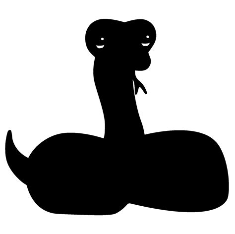 Snake silhouette vector 28335552 Vector Art at Vecteezy