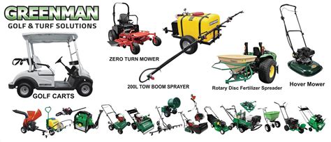 A Wide Assortment Of Turf Machines