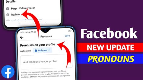 Facebook Pronouns Update Facebook Pronouns Feature Add Pronoun To