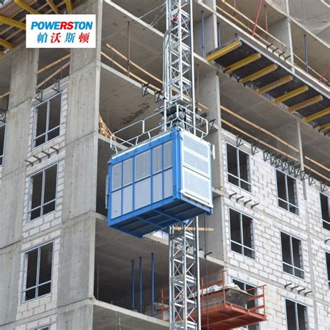 High Rising Construction Building Hoist Elevator For People And