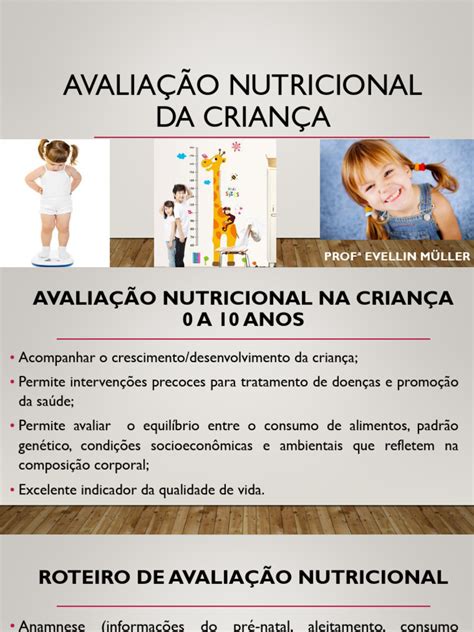 Aula 10 Avaliação Nutricional Da Criança Pdf