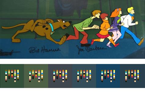 Scooby Doo Color Scheme