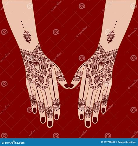 Mehendi And Arabic Circular Patterns Geometric Logo Design In Islamic