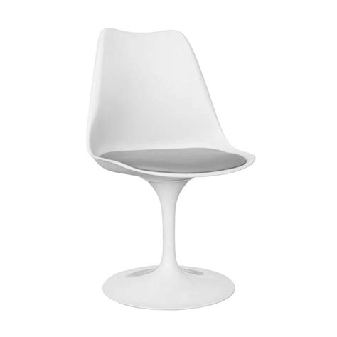 Tulip Chair (White-Light Gray) - Furniture Source Philippines