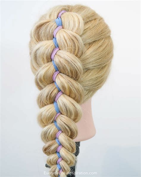 Dutch Ribbon Braid For Beginners Everyday Hair Inspiration