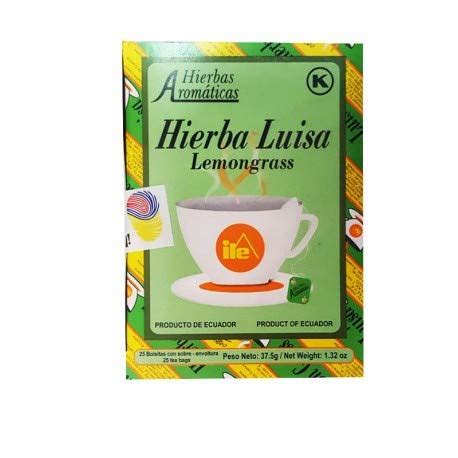 Amazon.com : Hierba Luisa Tea Lemongrass : Grocery & Gourmet Food